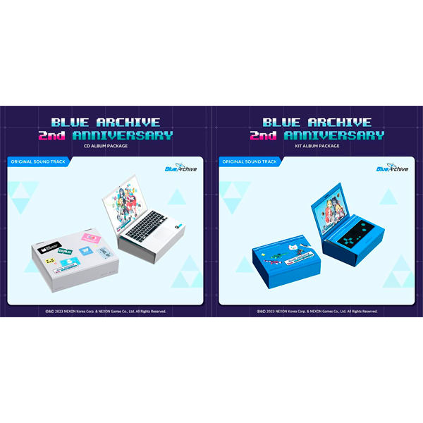 [Set Product] Blue Archive 2nd Anniversary OST (CD + KIT Album) by BLUE ARCHIVE - Available at allkpopmag. Price: $64.01.