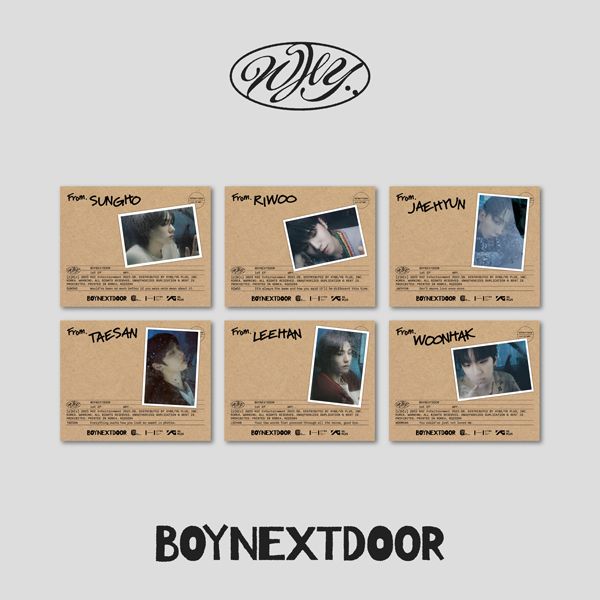 BOYNEXTDOOR - 1st EP [WHY..] (Letter Version) (Random Version) by BOYNEXTDOOR - Available at allkpopmag. Price: $11.52.
