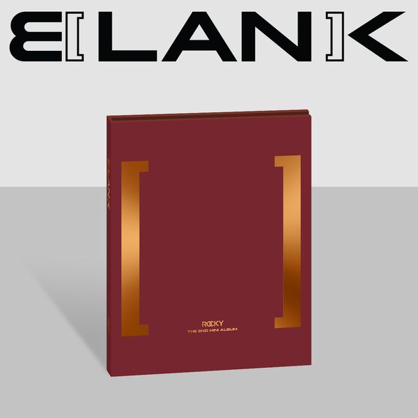 ROCKY - Mini Album Vol. 2 [BLANK] (Burgundy Version) by ROCKY - Available at allkpopmag. Price: $16.00.