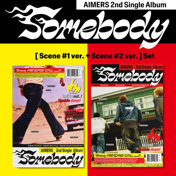 AIMERS - 2nd Single Album [Somebody] 2CD Set (Scene #1 & #2) by AIMERS - Available at allkpopmag. Price: $32.56.