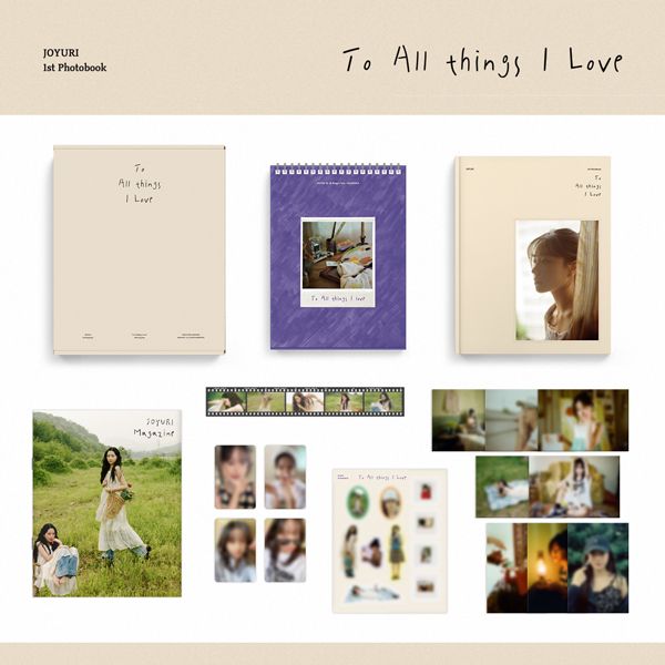 Joyuri - 1st Photobook [To All Things I Love] by Jo YuRi - Available at allkpopmag. Price: $41.15.