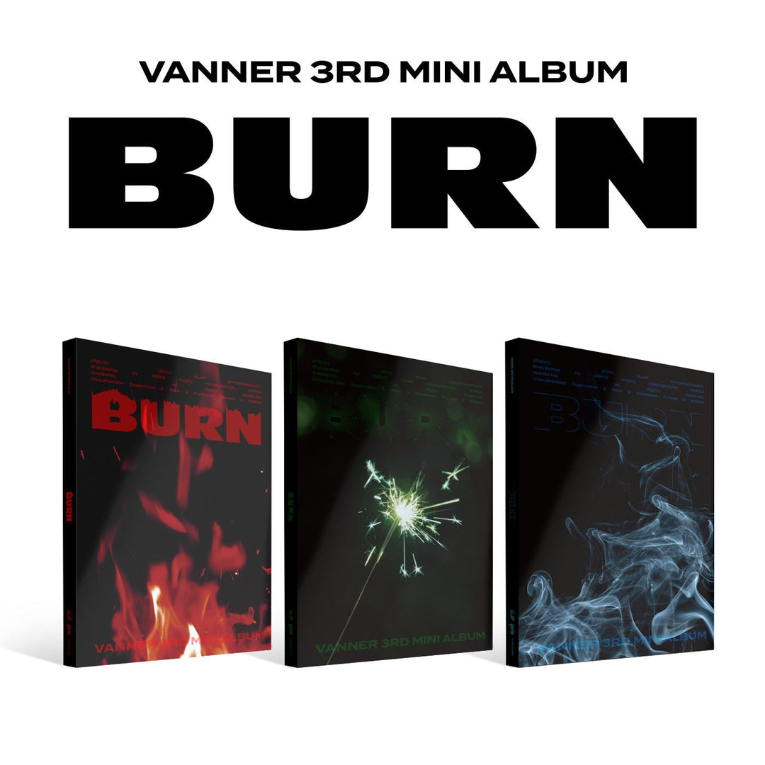 vanner-3rd-mini-album-burn-strandard-ver