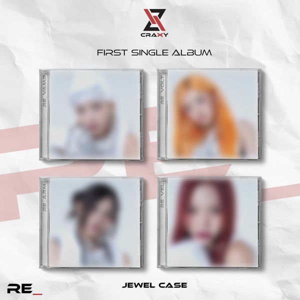 CRAXY - Single Album 1st [RE_] (Jewel & Random Versions) by CRAXY - Available at allkpopmag. Price: $10.88.