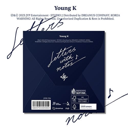 young-k-letters-with-notes-digipack-ver